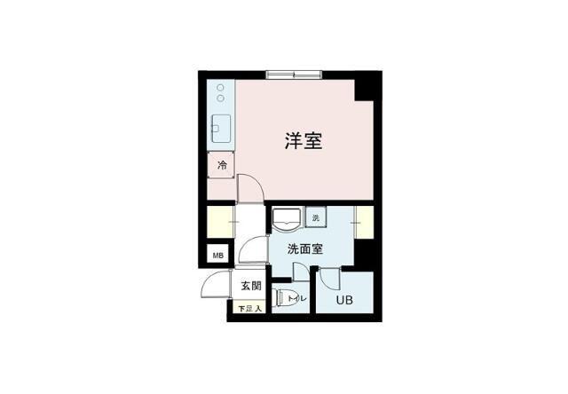 DR-HOMES荻窪(ワンルーム/1階)の間取り写真
