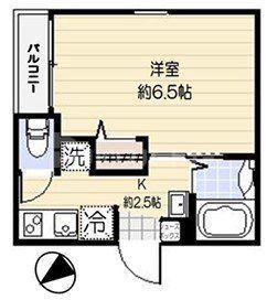 NEO VITA新小岩(1K/3階)の間取り写真