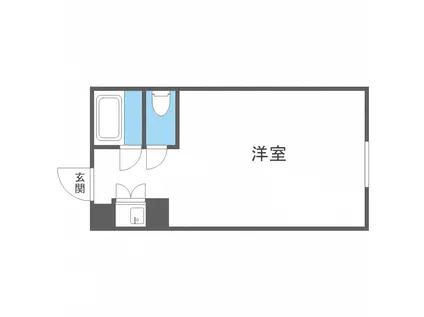 シャンボール札幌(ワンルーム/5階)の間取り写真