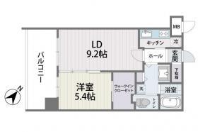S-FORT筑紫通(1LDK/5階)の間取り写真