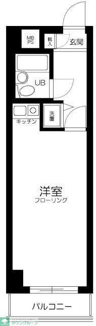 ライオンズマンション上石神井第2(ワンルーム/2階)の間取り写真