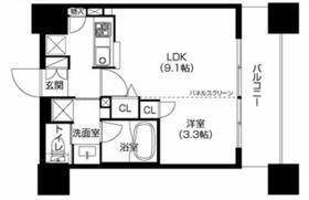 アーバネックス神戸水木通(1LDK/2階)の間取り写真