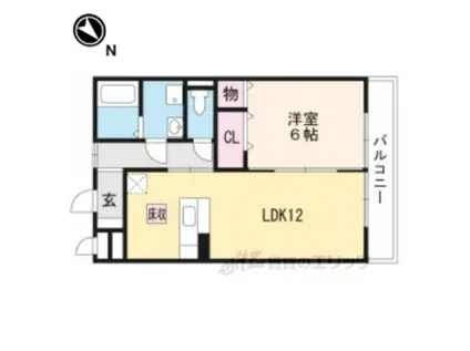 フェアリーシャンテ(1LDK/1階)の間取り写真