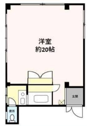 アクシスー南烏山3丁目-(ワンルーム/3階)の間取り写真