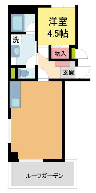 苦楽園レックスマンション(1LDK/7階)の間取り写真