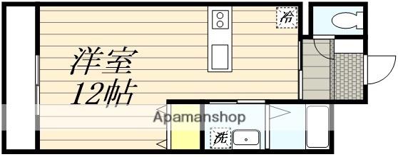 J・FEEL橘(ワンルーム/3階)の間取り写真
