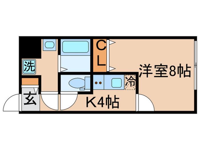 ATORAS MAKUHARI(1K/3階)の間取り写真
