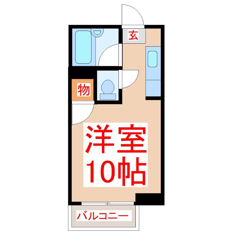 ABITARE TANIYAMA(ワンルーム/4階)の間取り写真