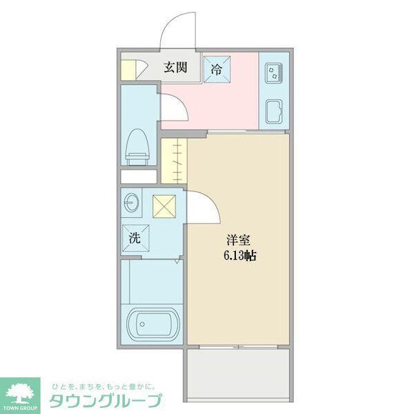 LECOCON瑞穂(1K/3階)の間取り写真