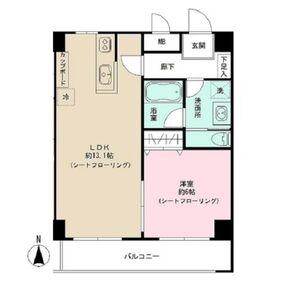 TSROOM(1LDK/2階)の間取り写真