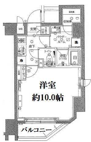 ARTESSIMO OAZO(1K/2階)の間取り写真