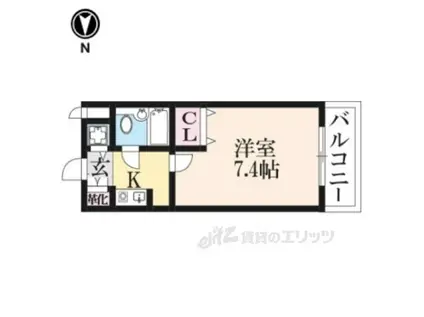 ルミネスプラザ(1K/3階)の間取り写真