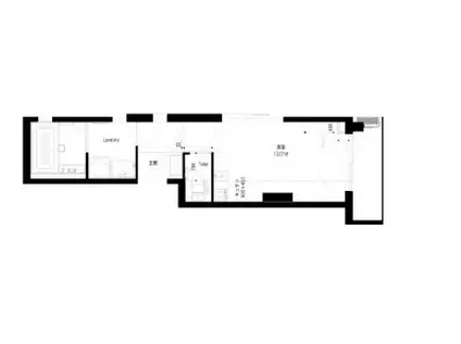 IDEAS ASAKUSA(ワンルーム/3階)の間取り写真