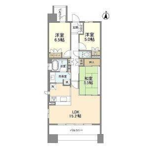 SS.FLAT桜山 本館(3LDK/4階)の間取り写真