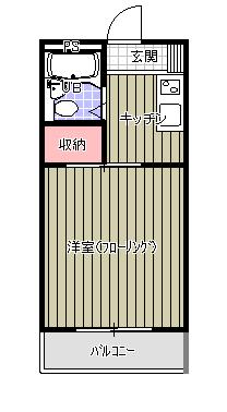 プラザセンチュリー(1K/3階)の間取り写真