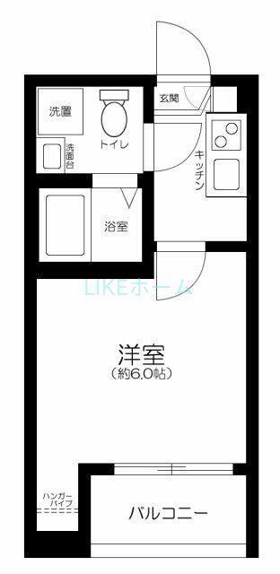 船橋市宮本1丁目計画(1K/1階)の間取り写真