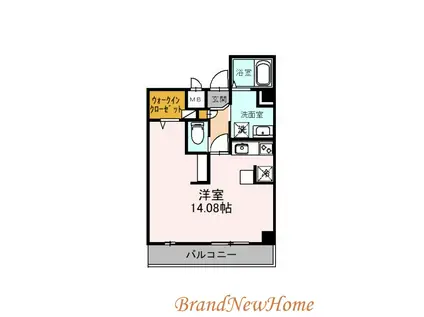 マ メゾン サンライズ浜寺(ワンルーム/3階)の間取り写真