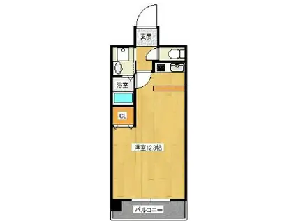 REBANGA阿倍野AP(ワンルーム/6階)の間取り写真