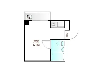 YM千駄ヶ谷(ワンルーム/5階)の間取り写真