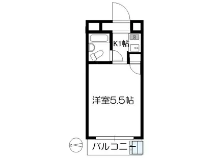 スタープラザ三筋(1K/4階)の間取り写真