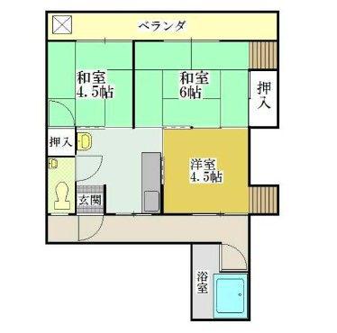 メゾン南荘園(3K/3階)の間取り写真