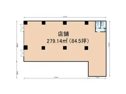 パストラル大和(ワンルーム/1階)の間取り写真