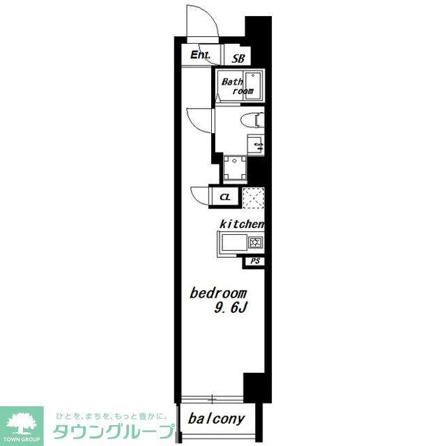 DASH LIVING KOMAGOME(ワンルーム/3階)の間取り写真