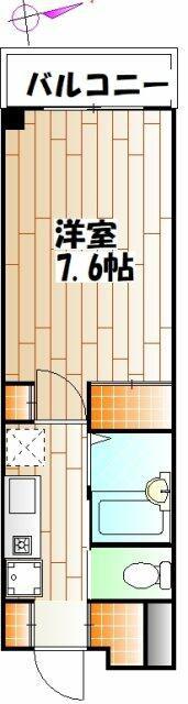 ARTS SHIBAURA(1K/11階)の間取り写真