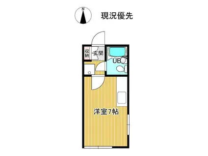 NEOLLA駅前ビル(ワンルーム/4階)の間取り写真