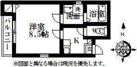 クレフラスト文芸大(1K/1階)の間取り写真