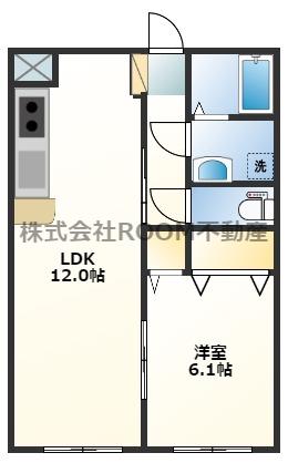 GRANSTAR7(1LDK/2階)の間取り写真