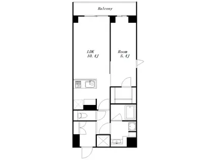 グランジット三ノ輪(1LDK/7階)の間取り写真