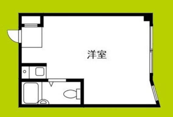CT国際弁天町(ワンルーム/5階)の間取り写真