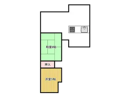 グランドール今治参番館(3LDK/6階)の間取り写真