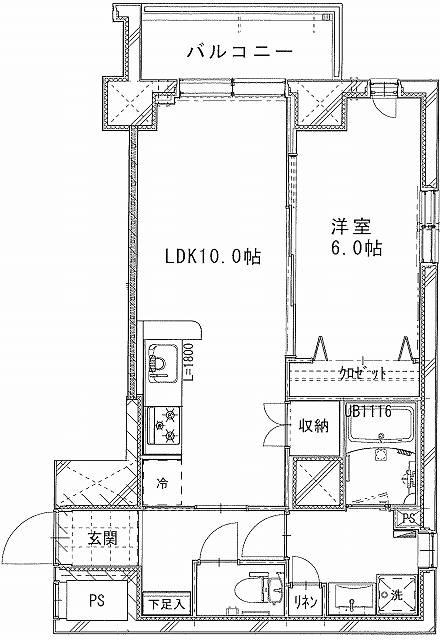 FORBITO大塚(1LDK/2階)の間取り写真