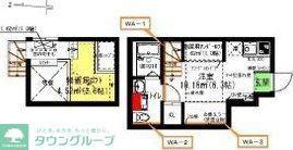 RADIANCE向陽(ワンルーム/1階)の間取り写真
