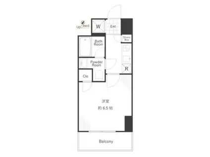 LEXE 横濱関内(1K/7階)の間取り写真