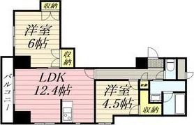 プレジデント豊平(2LDK/3階)の間取り写真