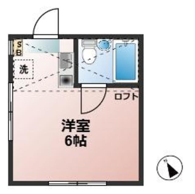 センチュリーNO1成増(ワンルーム/2階)の間取り写真
