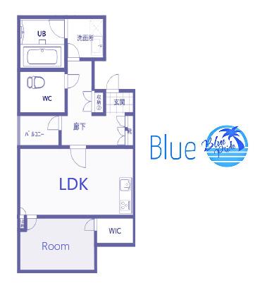 KAEDE(1LDK/5階)の間取り写真