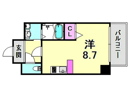 SANKO エグゼクティブアネックス(1K/4階)の間取り写真