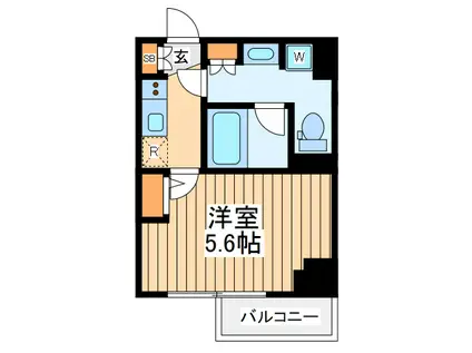 ブライズ関内マキシヴ(1K/8階)の間取り写真