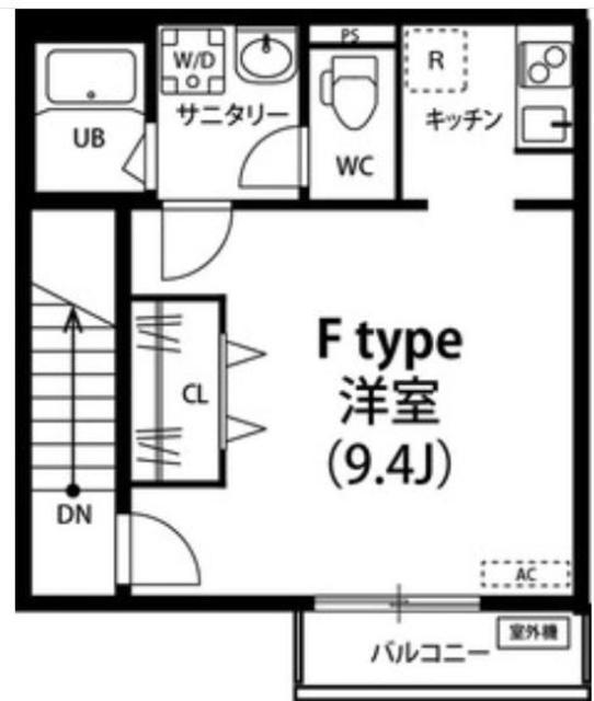 リブリ・YOTSUYA(1K/2階)の間取り写真