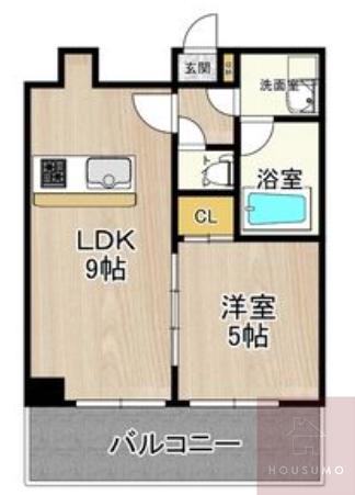 CITY SPIRE十三東(1LDK/7階)の間取り写真