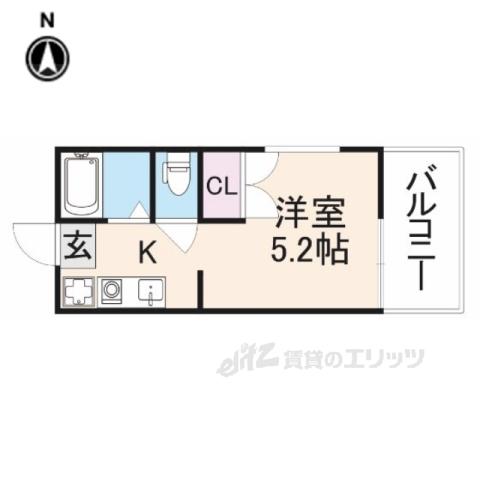 コーポMONE(1K/1階)の間取り写真