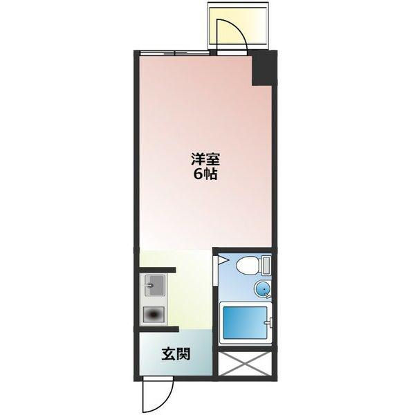 MONOLITH(ワンルーム/7階)の間取り写真