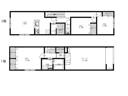 MARCO(3LDK/1階)の間取り写真