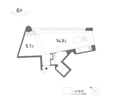 GROVE グローブ(1LDK/6階)の間取り写真