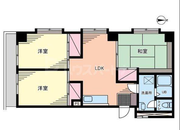 DSVARIE亀有レジデンス(3LDK/7階)の間取り写真