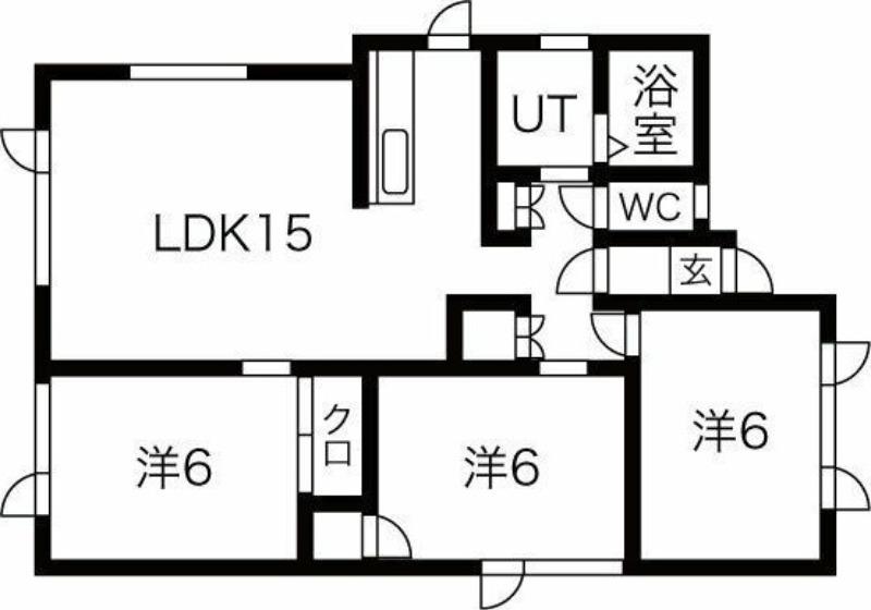 カーサデリヤ V(3LDK/2階)の間取り写真